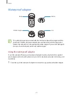 Предварительный просмотр 20 страницы Samsung SM-R260 User Manual