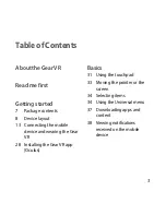 Preview for 4 page of Samsung SM-R323 Gear VR User Manual