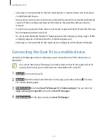 Preview for 15 page of Samsung SM-R350 User Manual