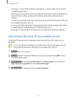 Предварительный просмотр 15 страницы Samsung SM-R350 User Manual