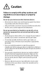 Preview for 6 page of Samsung SM-R380 Safety Information Manual