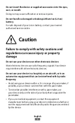 Preview for 6 page of Samsung SM-R720 Safety Information Manual