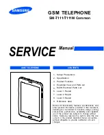 Samsung SM-T111 Service Manual предпросмотр