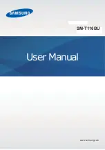 Preview for 1 page of Samsung SM-T116BU User Manual