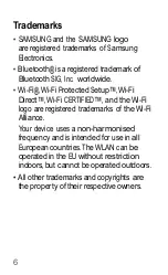 Предварительный просмотр 4 страницы Samsung SM-T255S Quick Start Manual