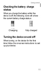 Предварительный просмотр 9 страницы Samsung SM-T255S Quick Start Manual