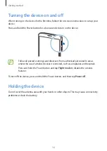 Preview for 16 page of Samsung SM-T3 User Manual