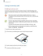 Предварительный просмотр 11 страницы Samsung SM-T350 User Manual