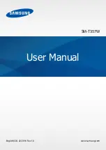 Samsung SM-T357W User Manual preview