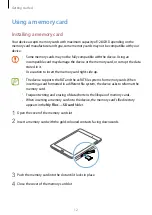 Preview for 12 page of Samsung SM-T357W User Manual