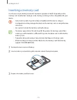 Preview for 16 page of Samsung SM-T365 User Manual