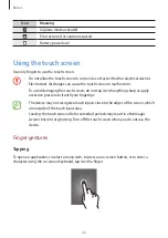 Preview for 22 page of Samsung SM-T365M User Manual