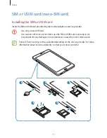 Предварительный просмотр 13 страницы Samsung SM-T385 User Manual