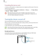 Предварительный просмотр 18 страницы Samsung SM-T385 User Manual