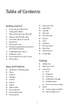 Preview for 2 page of Samsung SM-T509 User Manual