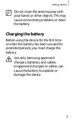 Предварительный просмотр 7 страницы Samsung SM-T520 Quick Start Manual