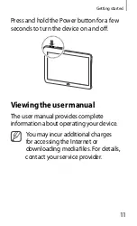 Preview for 11 page of Samsung SM-T520 Quick Start Manual