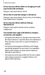 Предварительный просмотр 14 страницы Samsung SM-T520 Quick Start Manual