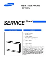 Preview for 1 page of Samsung SM-T530/NU Service Manual