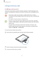 Preview for 11 page of Samsung SM-T550 User Manual