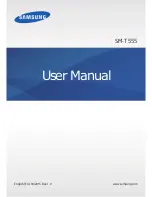 Preview for 1 page of Samsung SM-T555 User Manual