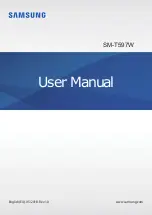 Samsung SM-T597W User Manual предпросмотр