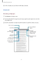 Preview for 41 page of Samsung SM-T705W Manual