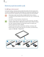 Предварительный просмотр 15 страницы Samsung SM-T710 User Manual