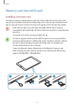 Preview for 15 page of Samsung SM-T713 User Manual