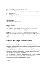 Preview for 4 page of Samsung SM-T735 Quick Reference Manual