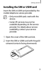 Предварительный просмотр 7 страницы Samsung SM-T805 Quick Start Manual