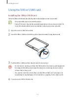 Предварительный просмотр 10 страницы Samsung SM-T805Y User Manual