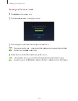 Предварительный просмотр 118 страницы Samsung SM-T805Y User Manual