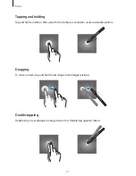 Preview for 27 page of Samsung SM-T825Y User Manual