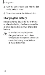 Preview for 8 page of Samsung SM-T905 Quick Start Manual