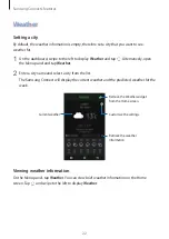 Предварительный просмотр 22 страницы Samsung SM-V505 User Manual