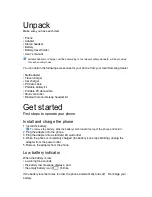 Preview for 4 page of Samsung SM-Z300H/DD User Manual