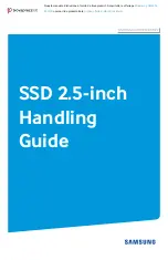 Samsung SM863a Handling Manual preview