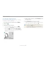 Preview for 58 page of Samsung SMART CAMERA DV300 (Spanish) Manual De Usuario