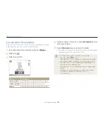 Preview for 59 page of Samsung SMART CAMERA DV300 (Spanish) Manual De Usuario