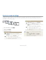 Preview for 79 page of Samsung SMART CAMERA DV300 (Spanish) Manual De Usuario