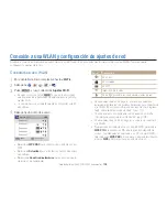 Preview for 109 page of Samsung SMART CAMERA DV300 (Spanish) Manual De Usuario