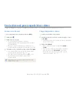 Preview for 116 page of Samsung SMART CAMERA DV300 (Spanish) Manual De Usuario