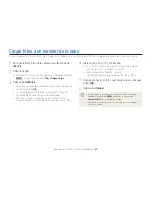 Preview for 121 page of Samsung SMART CAMERA DV300 (Spanish) Manual De Usuario