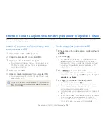 Preview for 122 page of Samsung SMART CAMERA DV300 (Spanish) Manual De Usuario