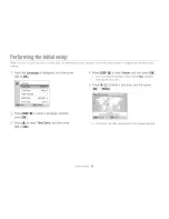 Предварительный просмотр 20 страницы Samsung SMART CAMERA DV300 User Manual