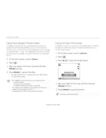 Предварительный просмотр 52 страницы Samsung SMART CAMERA DV300 User Manual