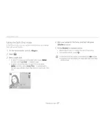 Предварительный просмотр 58 страницы Samsung SMART CAMERA DV300 User Manual