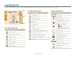 Предварительный просмотр 22 страницы Samsung SMART CAMERA DV305F User Manual