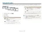 Предварительный просмотр 79 страницы Samsung SMART CAMERA DV305F User Manual